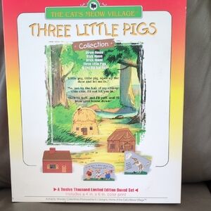 Three Little Pigs Decor Set